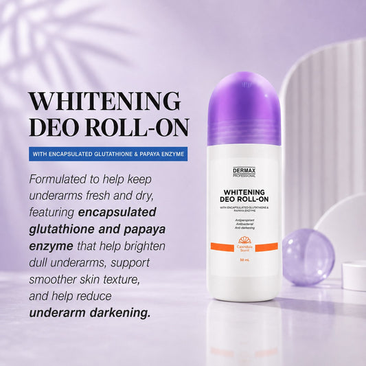 Whitening Deo Roll-on with Encapsulated Glutathione & Papaya Enzyme 50mL