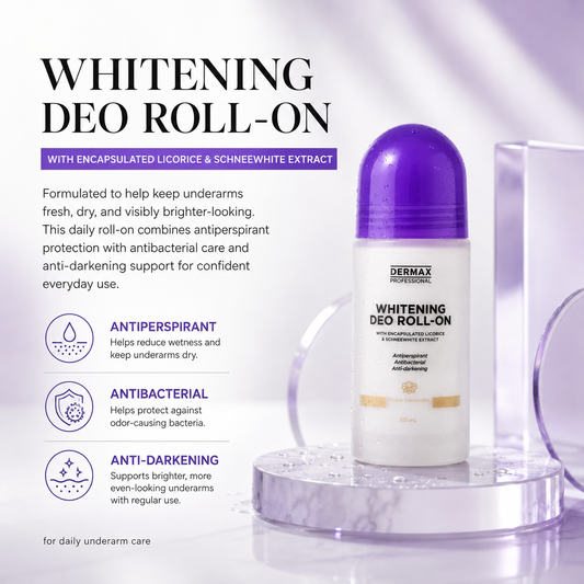 Whitening Deo Roll-on with Encapsulated Licorice and Schnewhite Extract 50mL
