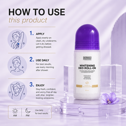 Whitening Deo Roll-on with Encapsulated Licorice and Schnewhite Extract 50mL