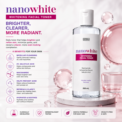 NanoWhite Whitening Facial Toner 200 mL