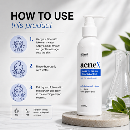 AcneX Pore Clearing Gel Cleanser