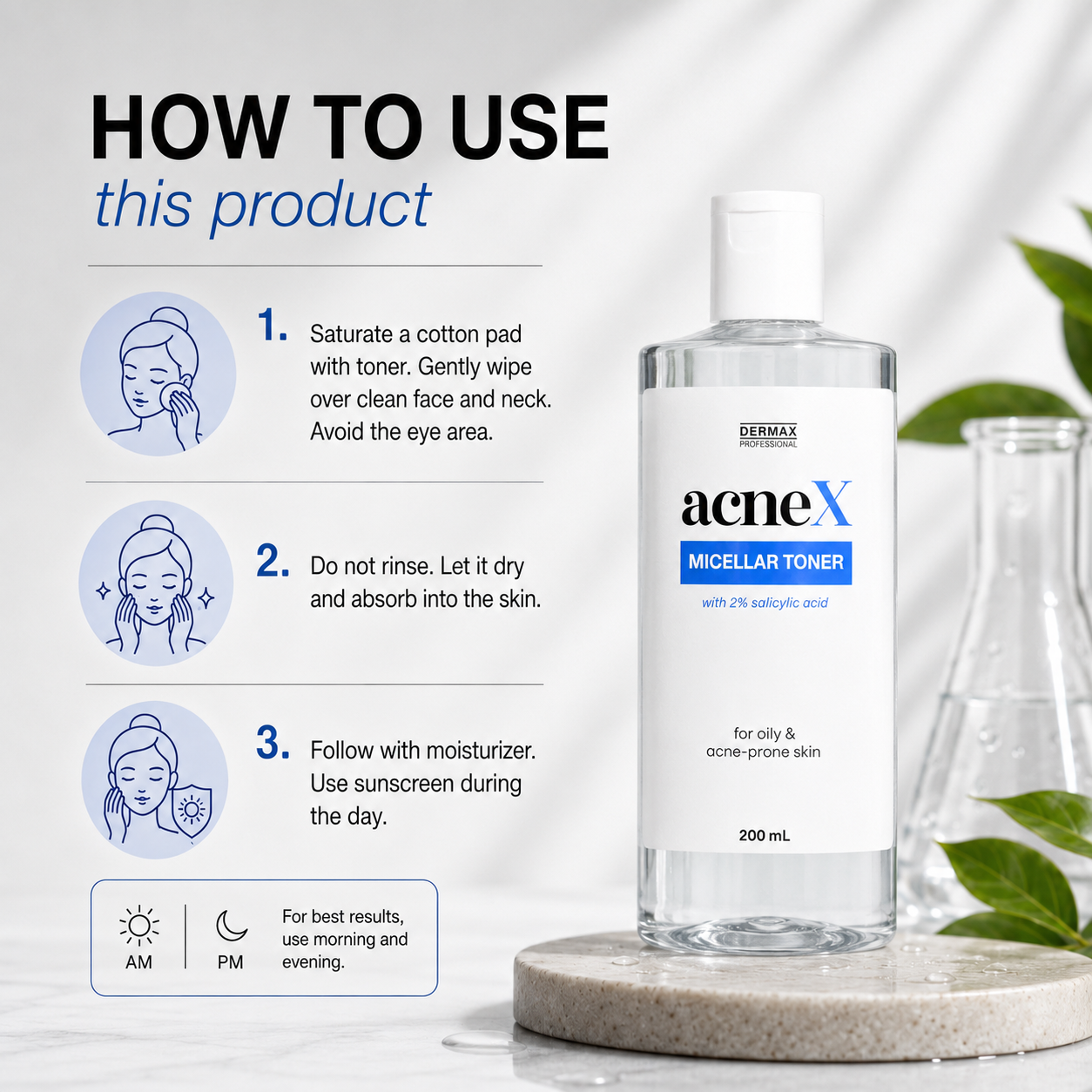 AcneX Micellar Toner 200ML