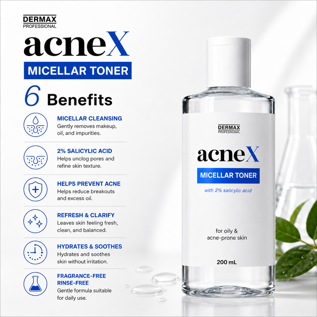 AcneX Micellar Toner 200ML