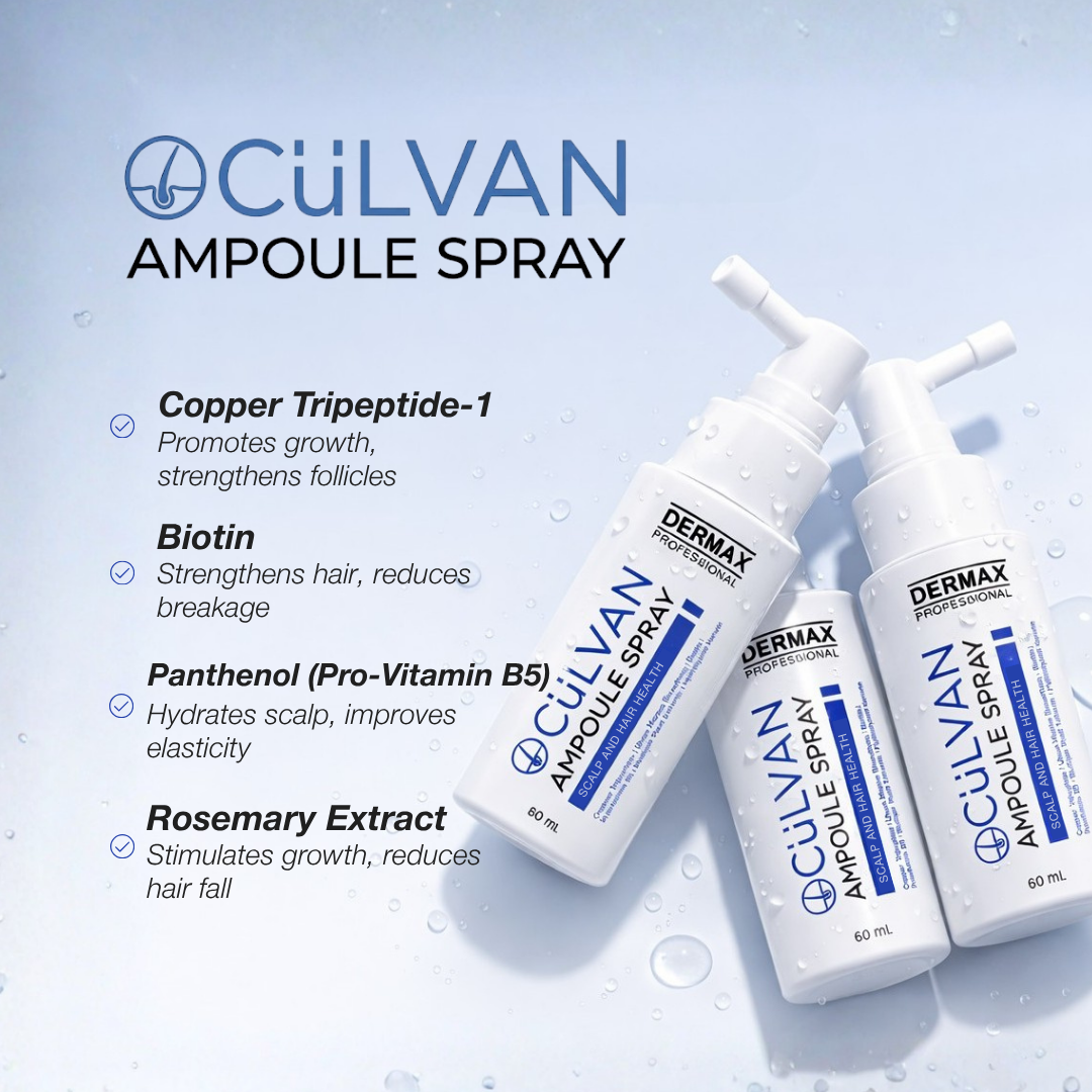 Cülvan Ampoule Spray | Scalp & Hair Health