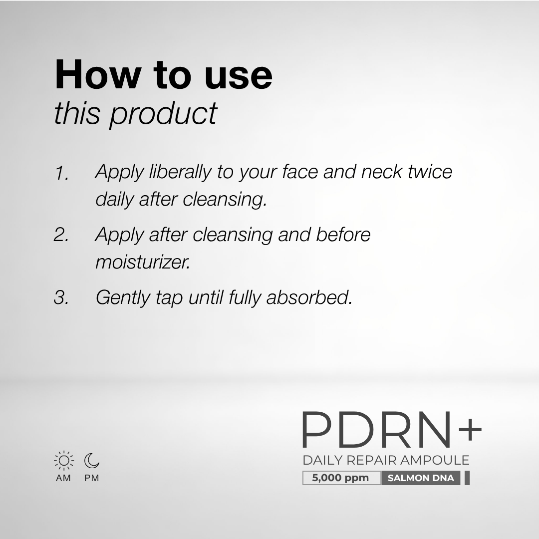 PDRN+ Daily Repair Ampoule | With 5,000ppm Salmon DNA