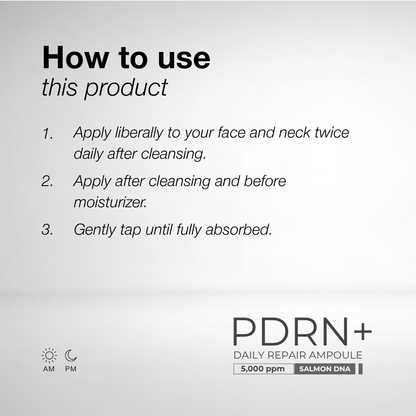 PDRN+ Daily Repair Ampoule | With 5,000ppm Salmon DNA