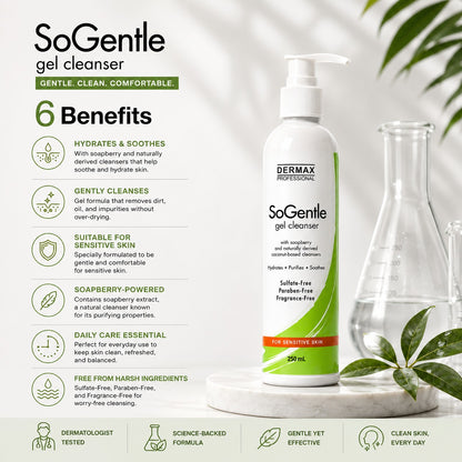 SoGentle Gel Cleanser 250 mL