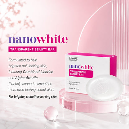 NanoWhite Transparent Beauty Bar 135g