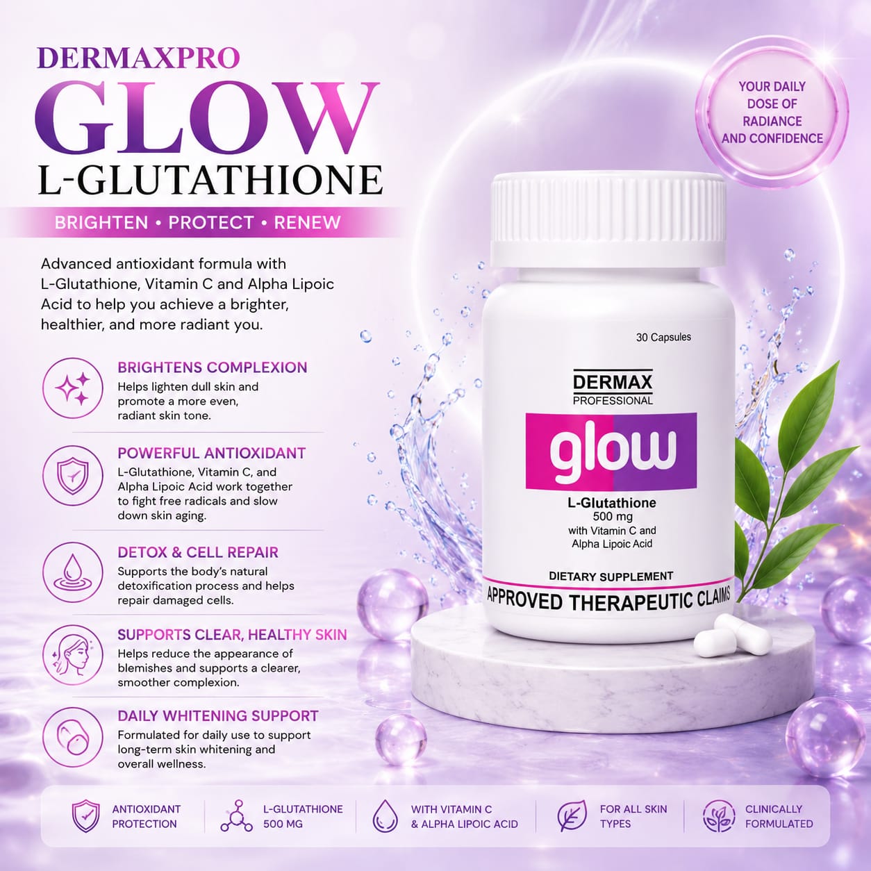 Glow Capsules 30 Capsules
