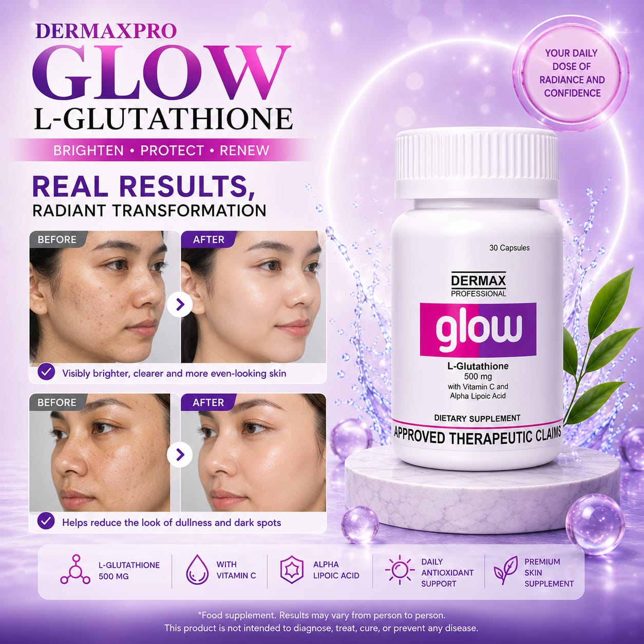 Glow Capsules 30 Capsules