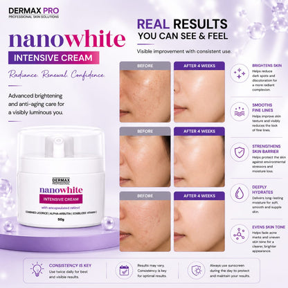 NanoWhite intensive Cream with Encapsulated Retinol 50g