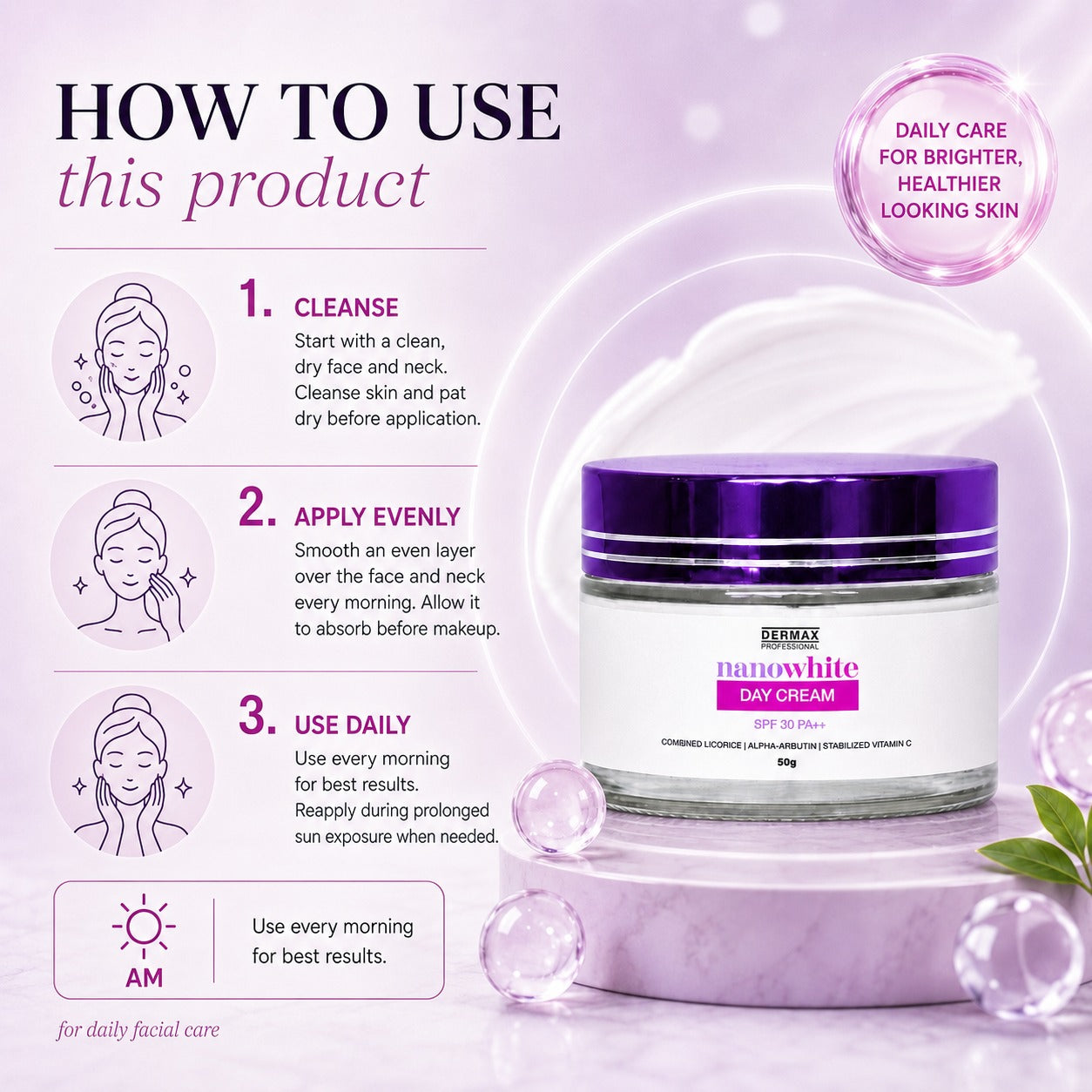 NanoWhite Day Cream