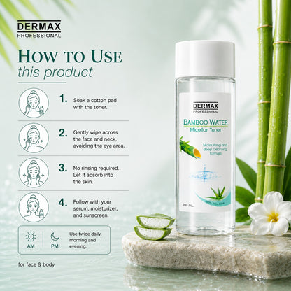 Bamboo Water Micellar Toner 200mL