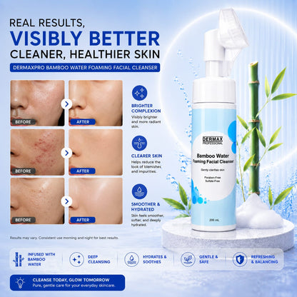 Bamboo Water Foaming Facial Cleanser 200mL