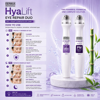 Hyalift Eye Repair Duo (Day And Night) 15 mL (Each)