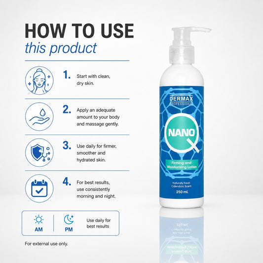 NanoQ Firming and Moisturizing Lotion 250mL