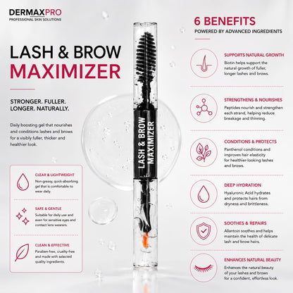 Lash and Brow Maximizer Serum 3.5ml (Per end)