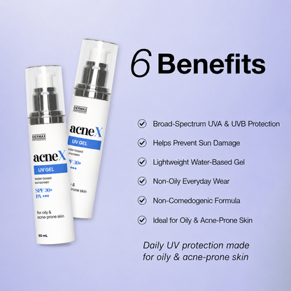 AcneX UV Gel Water-Based Sunscreen